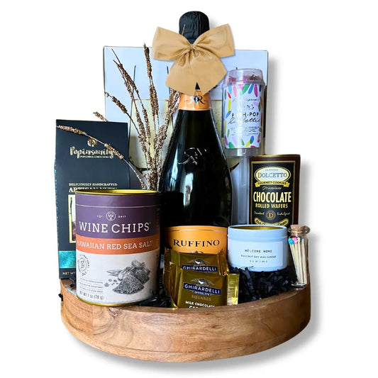 Cheers To Closing! Apple Blossom Gift Baskets