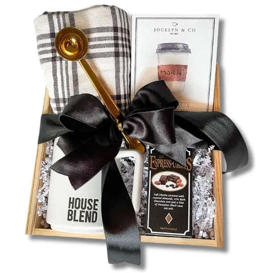 Coffee Appreciation Gift Box Apple Blossom Gift Baskets