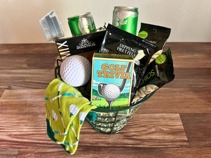 Golf Snack Basket Apple Blossom Gift Baskets