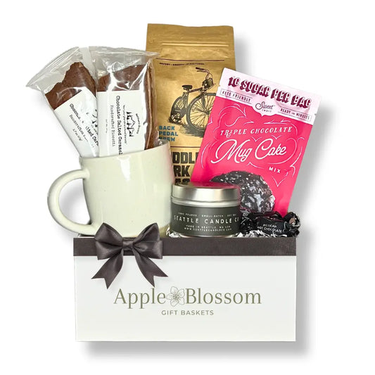 Seattle Coffee Apple Blossom Gift Baskets