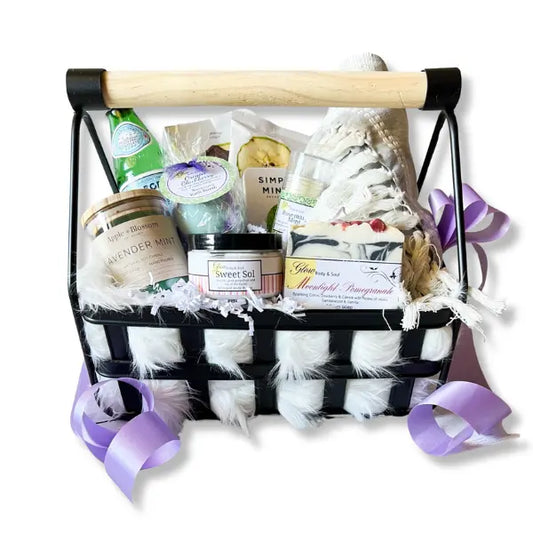 A Day At The Spa Apple Blossom Gift Baskets